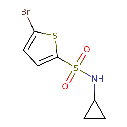 5-Bromo-N-cyclopropylthiophene-2-sulfonamide