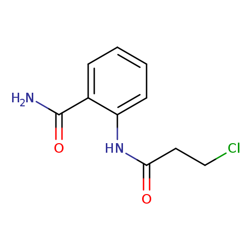 2-[(3-Chloropropanoyl)amino]benzamide
