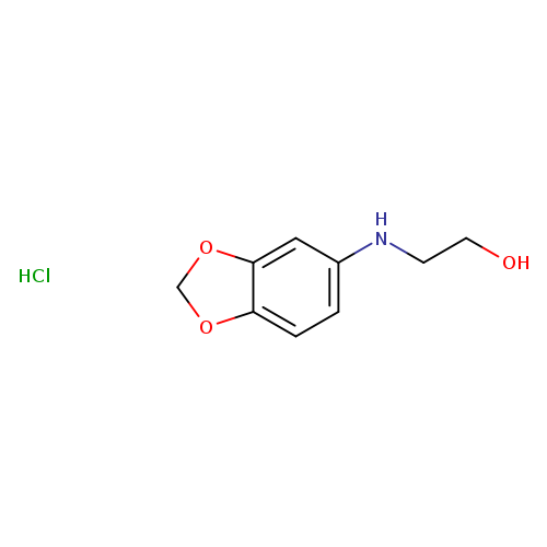 2-(Benzo[d][1,3]dioxol-5-ylamino)ethanol hydrochloride