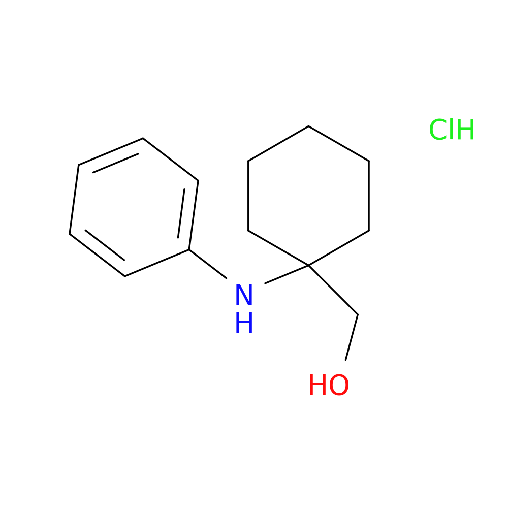 [1-(phenylamino)cyclohexyl]methanol hydrochloride