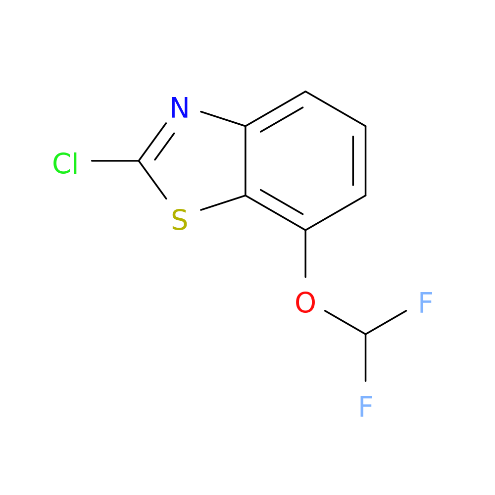2-Chloro-7-(difluoromethoxy)benzo[d]thiazole