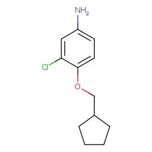 3-Chloro-4-(cyclopentylmethoxy)aniline
