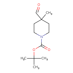 1-Piperidinecarboxylic acid, 4-formyl-4-methyl-, 1,1-dimethylethyl ester