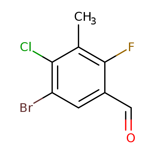 5-Bromo-4-chloro-2-fluoro-3-methylbenzaldehyde