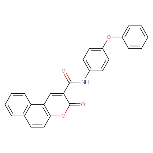 3-oxo-N-(4-phenoxyphenyl)-3H-benzo[f]chromene-2-carboxamide