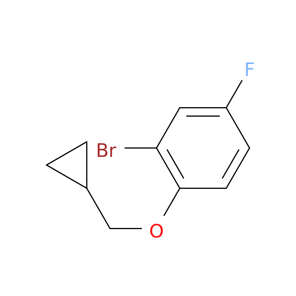 2-bromo-1-(cyclopropylmethoxy)-4-fluorobenzene