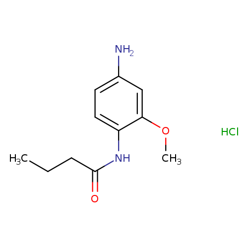 N-(4-amino-2-methoxyphenyl)butanamide hydrochloride