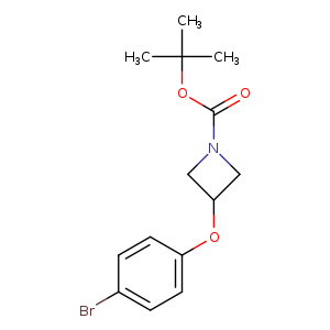 tert-butyl 3-(4-bromophenoxy)azetidine-1-carboxylate
