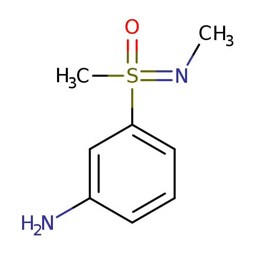 3-[methyl(methylimino)oxo-lambda6-sulfanyl]aniline