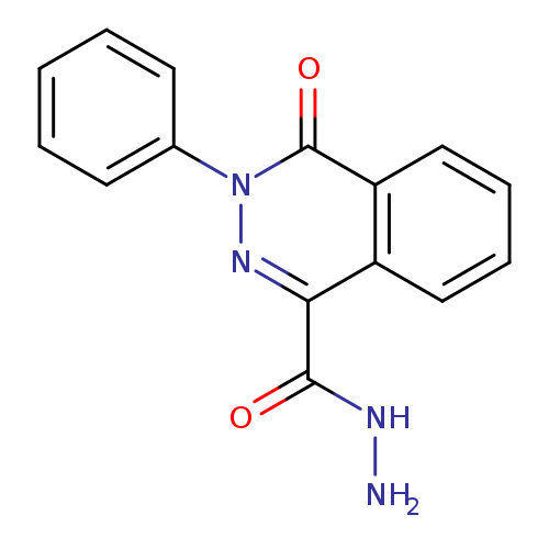 4-oxo-3-phenyl-3,4-dihydrophthalazine-1-carbohydrazide