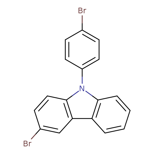 9H-Carbazole, 3-bromo-9-(4-bromophenyl)-