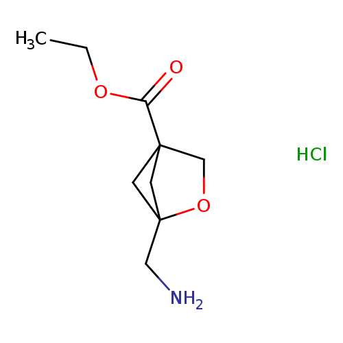 ethyl 1-(aminomethyl)-2-oxabicyclo[2.1.1]hexane-4-carboxylate hydrochloride