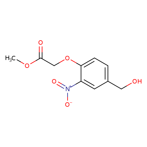 Acetic acid, 2-[4-(hydroxymethyl)-2-nitrophenoxy]-, methyl ester