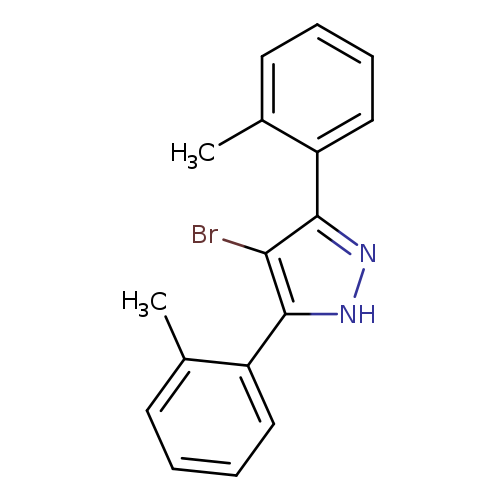 4-Bromo-3,5-di-o-tolyl-1H-pyrazole