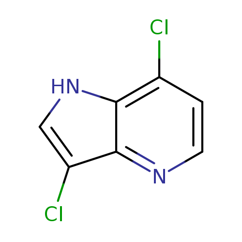 1H-Pyrrolo[3,2-b]pyridine, 3,7-dichloro-