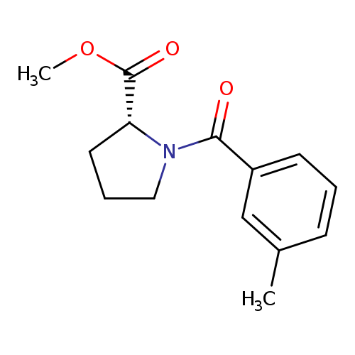 methyl (2R)-1-(3-methylbenzoyl)pyrrolidine-2-carboxylate