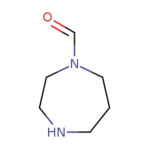 1H-1,4-Diazepine-1-carboxaldehyde, hexahydro-