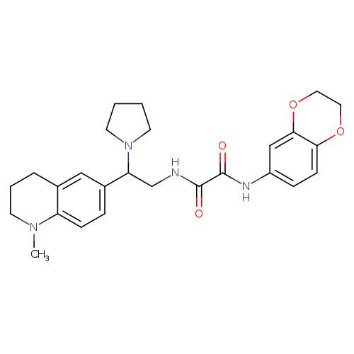 N'-(2,3-dihydro-1,4-benzodioxin-6-yl)-N-[2-(1-methyl-1,2,3,4-tetrahydroquinolin-6-yl)-2-(pyrrolidin-1-yl)ethyl]ethanediamide