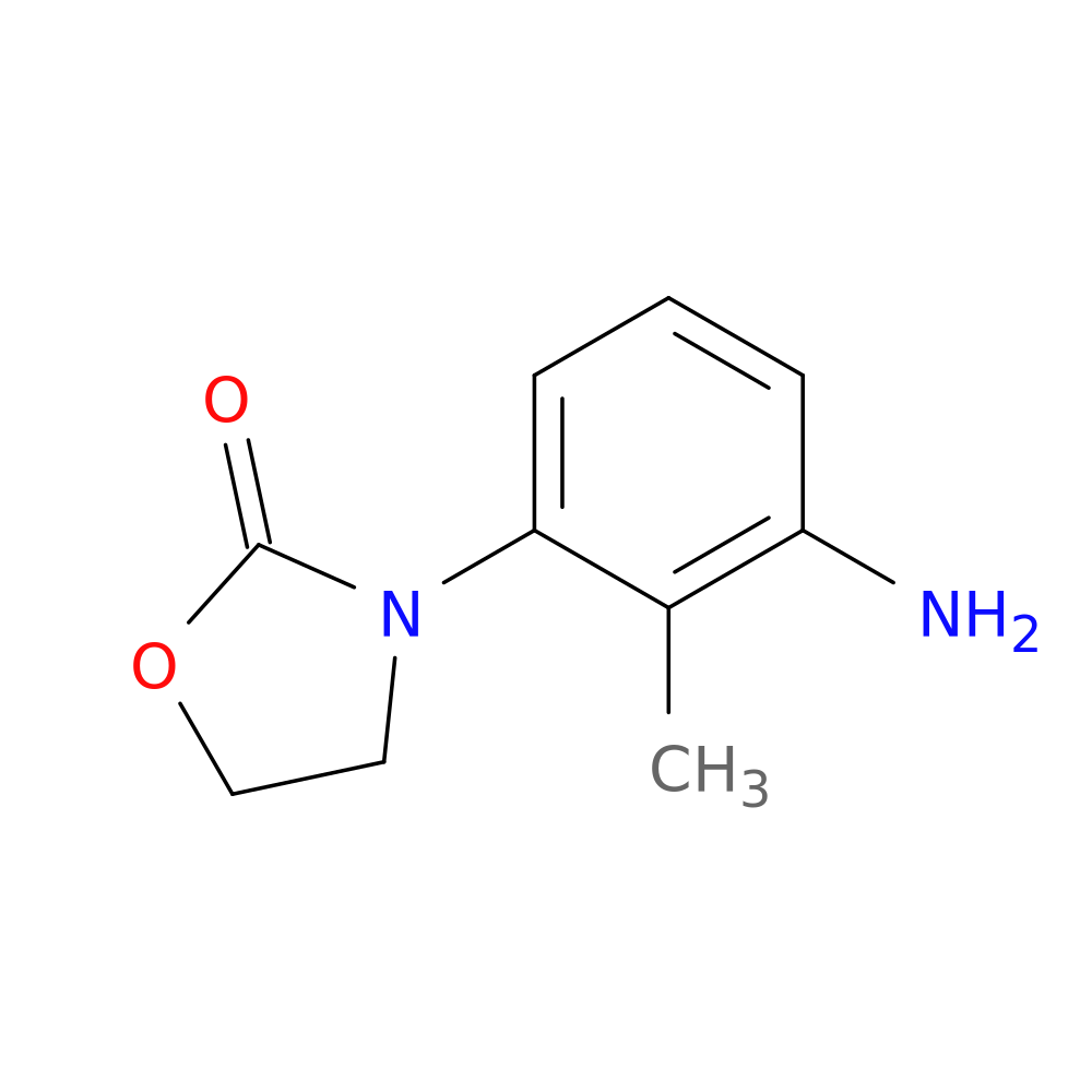 3-(3-amino-2-methylphenyl)-1,3-oxazolidin-2-one