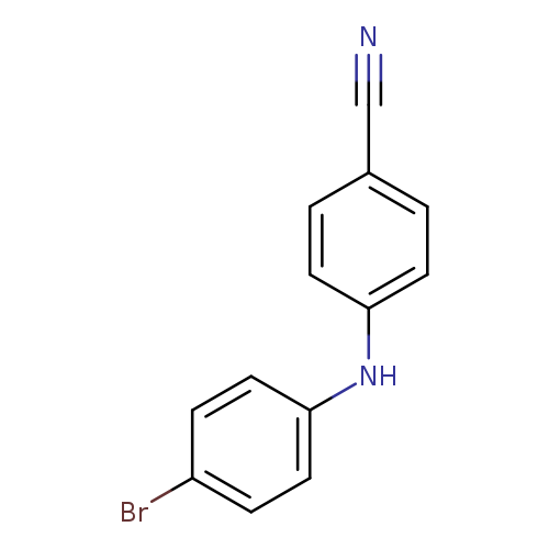 4-((4-Bromophenyl)amino)benzonitrile