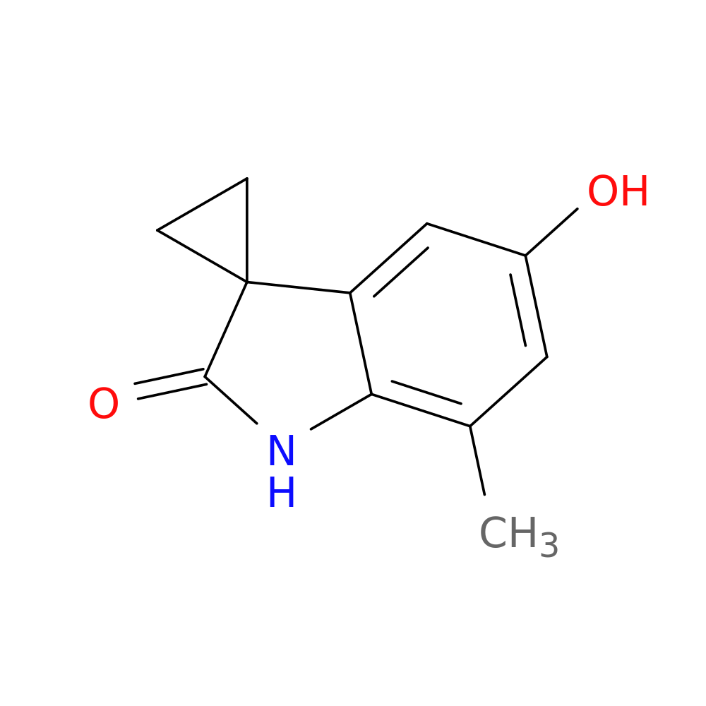 5'-hydroxy-7'-methyl-1',2'-dihydrospiro[cyclopropane-1,3'-indole]-2'-one
