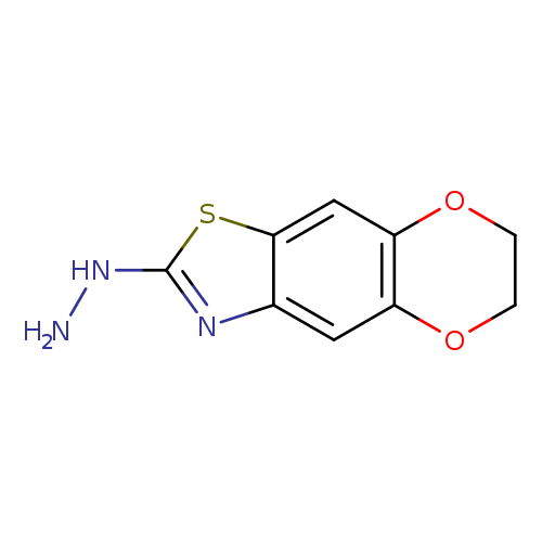 2-Hydrazino-6,7-dihydro[1,4]dioxino[2,3-f][1,3]benzothiazole