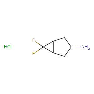 6,6-difluorobicyclo[3.1.0]hexan-3-amine hydrochloride