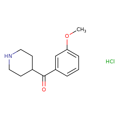 4-(3-Methoxybenzoyl)piperidine hydrochloride