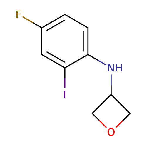 N-(4-fluoro-2-iodophenyl)oxetan-3-amine