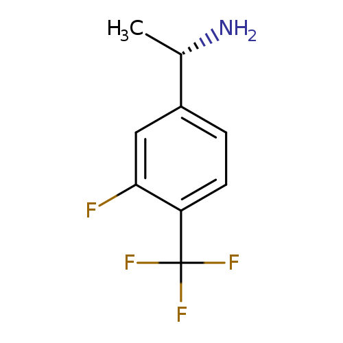 (1S)-1-[3-fluoro-4-(trifluoromethyl)phenyl]ethylamine