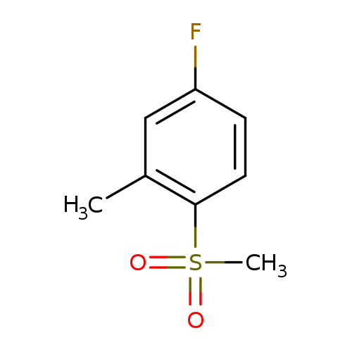 4-Fluoro-2-methyl-1-(methylsulfonyl)benzene