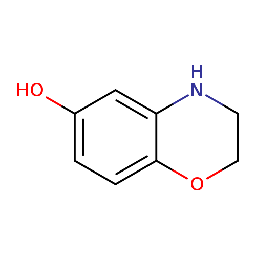 2H-1,4-Benzoxazin-6-ol, 3,4-dihydro-