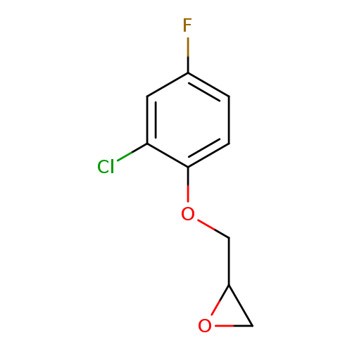 2-[(2-chloro-4-fluorophenoxy)methyl]oxirane