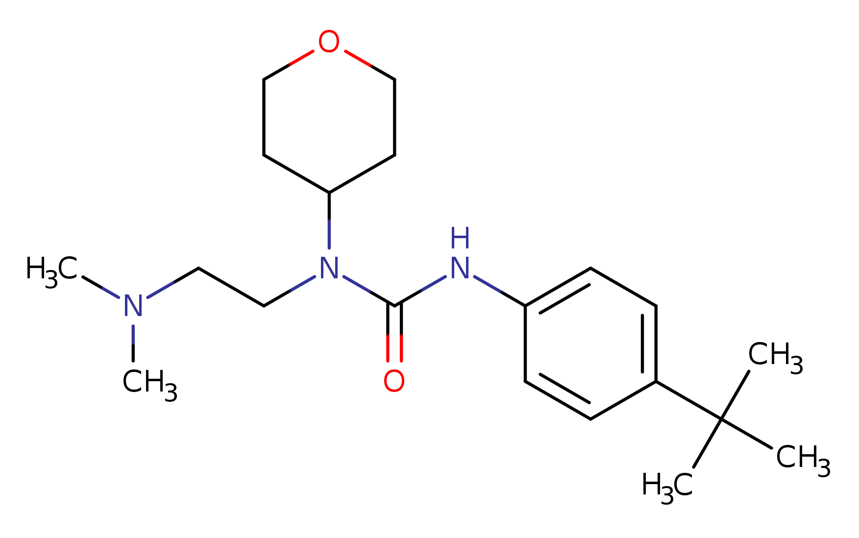 3-(4-tert-butylphenyl)-1-[2-(dimethylamino)ethyl]-1-(oxan-4-yl)urea