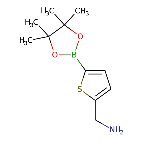 [5-(tetramethyl-1,3,2-dioxaborolan-2-yl)thiophen-2-yl]methanamine