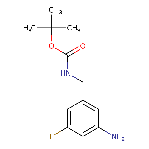 tert-butylN-[(3-amino-5-fluorophenyl)methyl]carbamate