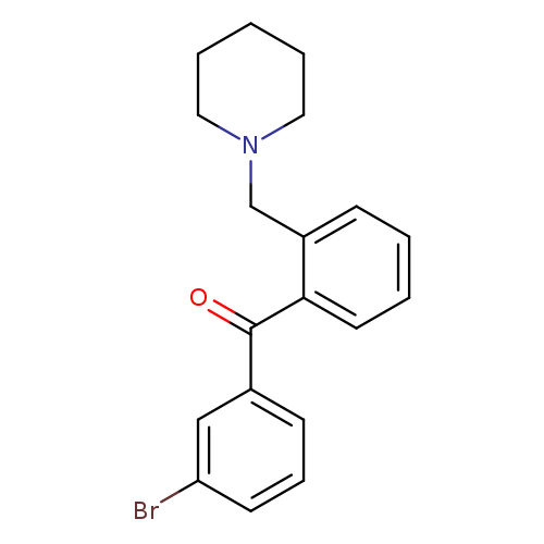 3'-Bromo-2-piperidinomethyl benzophenone