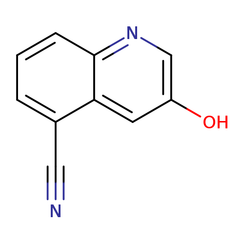 3-hydroxyquinoline-5-carbonitrile