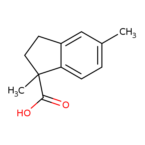 1,5-dimethyl-2,3-dihydro-1H-indene-1-carboxylicacid