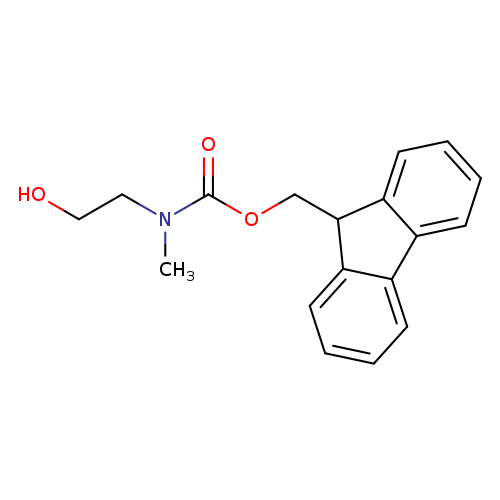 Carbamic acid, (2-hydroxyethyl)methyl-, 9H-fluoren-9-ylmethyl ester