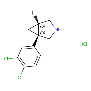 Amitifadine hydrochloride