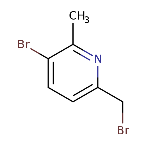 3-Bromo-6-(bromomethyl)-2-methylpyridine