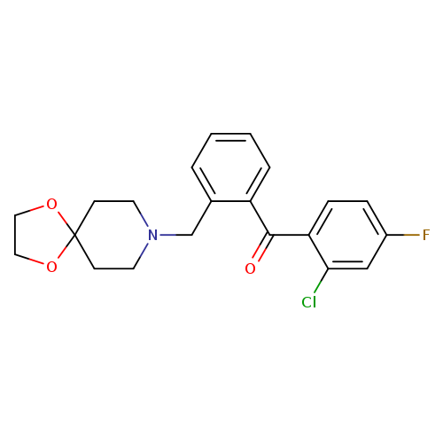 (2-(1,4-Dioxa-8-azaspiro[4.5]decan-8-ylmethyl)phenyl)(2-chloro-4-fluorophenyl)methanone
