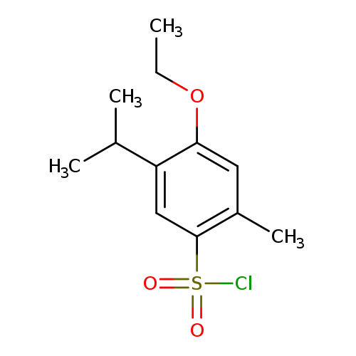 4-Ethoxy-5-isopropyl-2-methylbenzenesulfonyl chloride