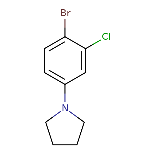 Pyrrolidine, 1-(4-bromo-3-chlorophenyl)-