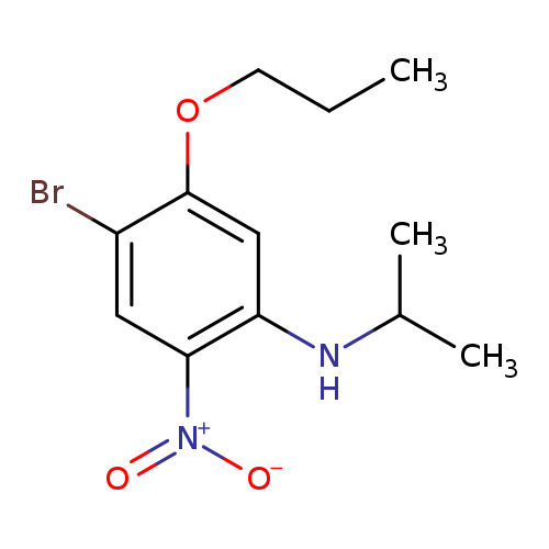 4-Bromo-N-isopropyl-2-nitro-5-propoxyaniline