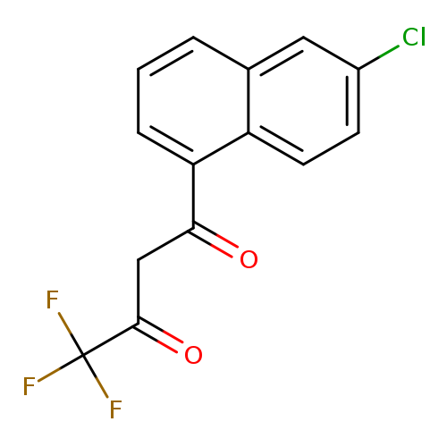 1-(6-chloronaphthalen-1-yl)-4,4,4-trifluorobutane-1,3-dione