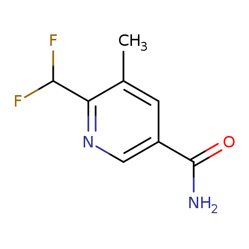 6-(Difluoromethyl)-5-methylpyridine-3-carboxamide