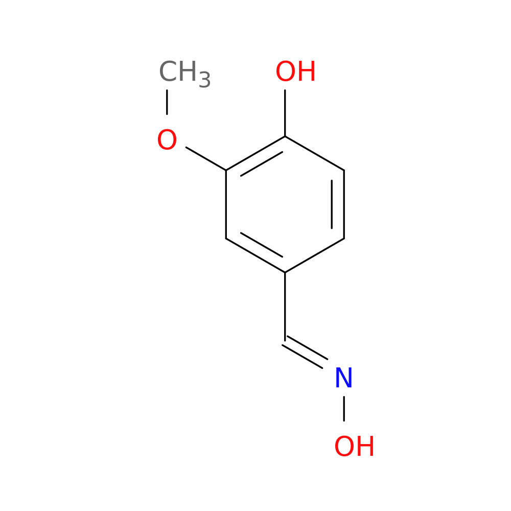 4-Hydroxy-3-Methoxybenzaldehyde Oxime