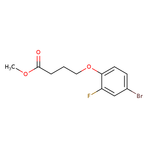 methyl 4-(4-bromo-2-fluorophenoxy)butanoate